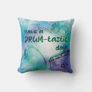 Coussin Journée drumtastique bisous