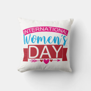 Coussin Journée internationale de la femme