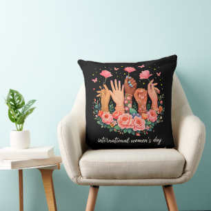Coussin Journée internationale des femmes 8 mars 2026