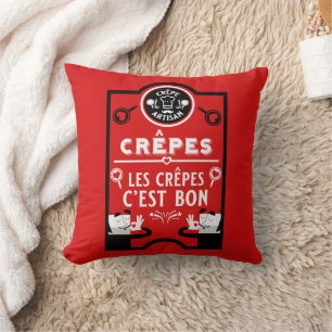 Coussin Journée nationale des crêpes 26 septembre