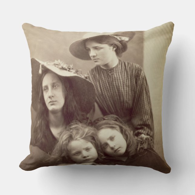 Coussin Jours d'été, c.1866 (copie d'albumen d'un collodio (Recto)