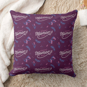 Coussin Joyeuse Fête des Femmes Motif
