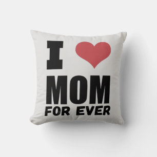 Coussin Joyeuse Fête des mères Amour maman pour toujours