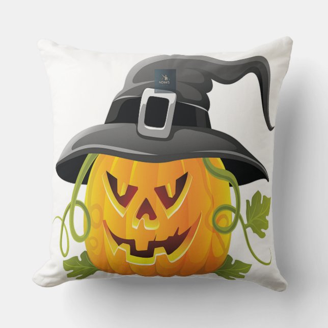 Coussin Joyeuse journée d'Halloween (Recto)