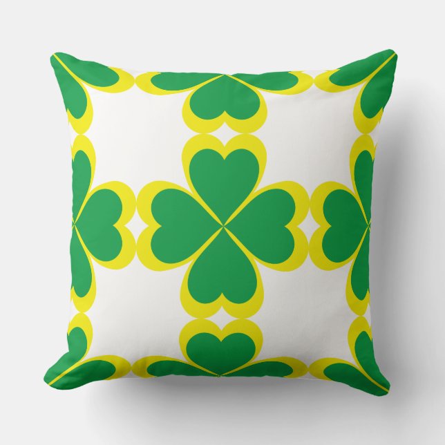 Coussin Joyeuse Saint-Patrick! (Recto)