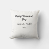 Joyeuse Saint-Valentin nom date simple minimal