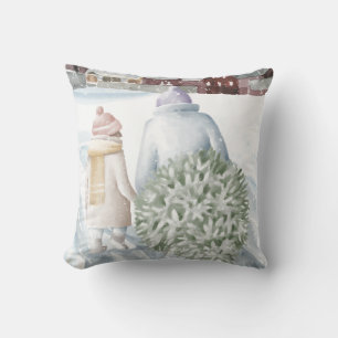 Coussin Joyeuses fêtes