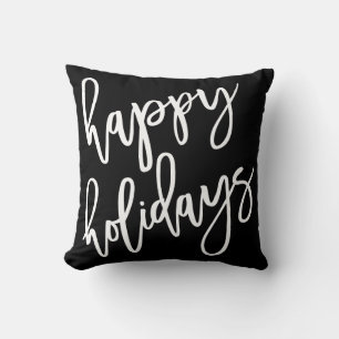 Coussin Joyeuses vacances Lettres modernes