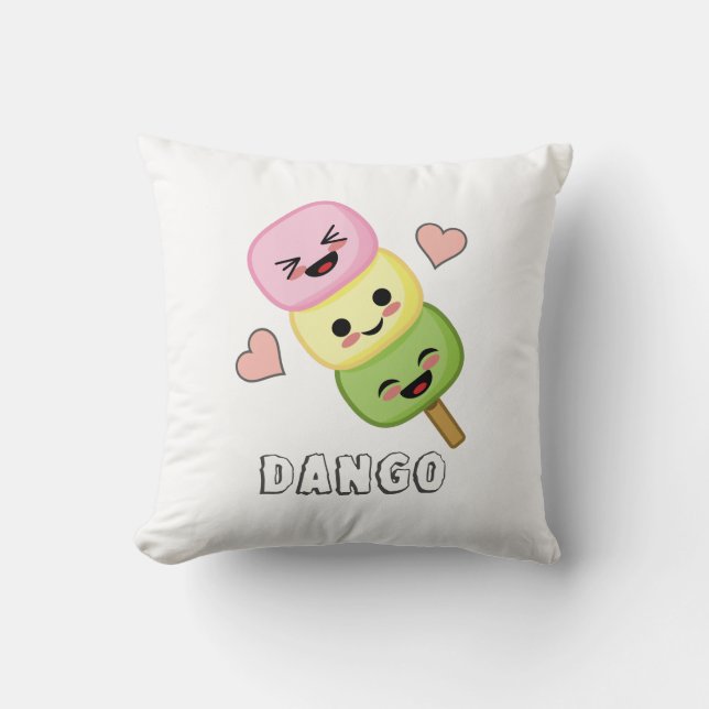 Coussin Joyeux Dumplings Dango (Recto)