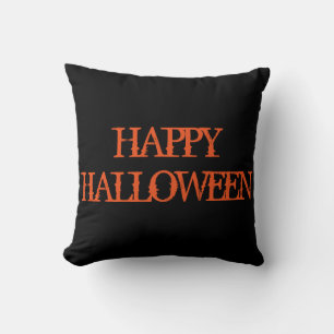Coussin Joyeux Halloween Trick ou Treat Spider avec Web