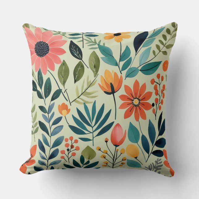 Coussin Joyeux Jardin (Recto)