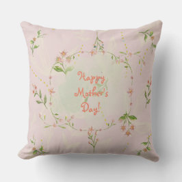 COUSSIN JOYEUX JOUR DE LA MÈRE (ROSE) JETER PILLOW