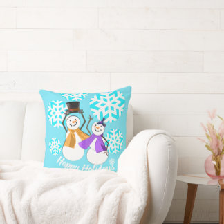 Coussin JOYEUX JOURS FÉRIÉS | Amis d'hiver |