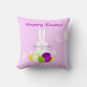 Coussin Joyeux Lapin de Pâques