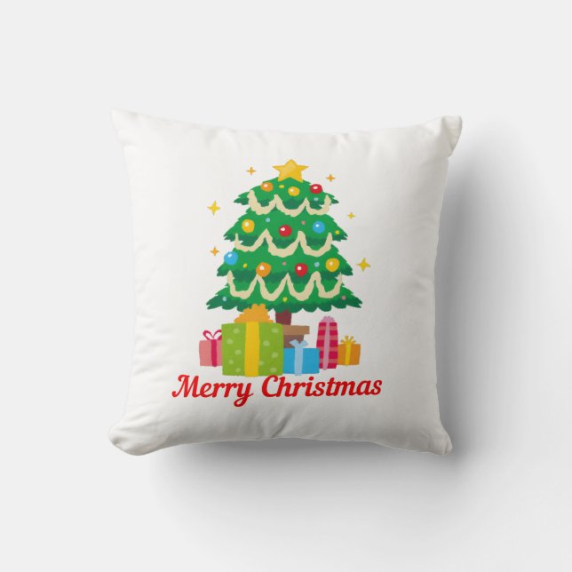 Coussin Joyeux Noël (Recto)