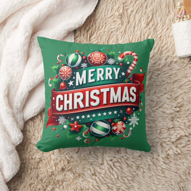 Coussin Joyeux Noël (Couverture)