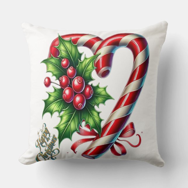 Coussin Joyeux Noël (Recto)