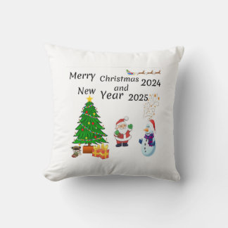 Coussin Joyeux Noël 2024