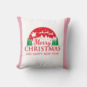 Coussin Joyeux Noël Et Bonne Année