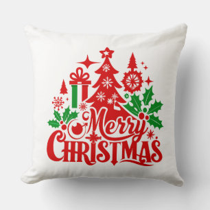 Coussin Joyeux Noël – Joie des Fêtes