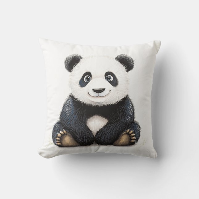 Coussin Joyeux Panda Cushion (Recto)