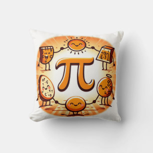 Coussin Joyeux pi jour 3.14