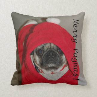 Coussin Joyeux Pugmas !