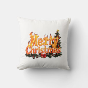 Coussin Joyeux sapin de Noël
