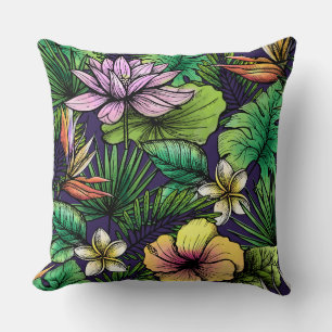 Coussin Jungle