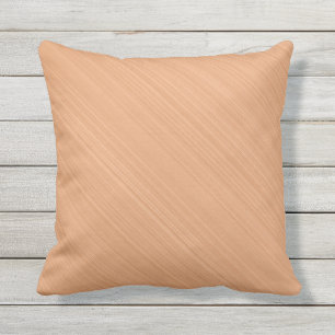 Coussin Juste couleur pêche