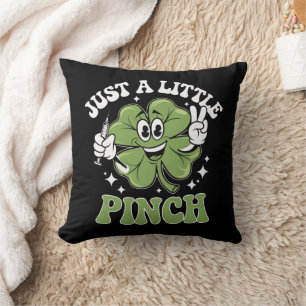 Coussin Juste une petite pince infirmière St Patrick's Day