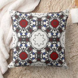 Coussin Kaléidoscope art six du volume quatre