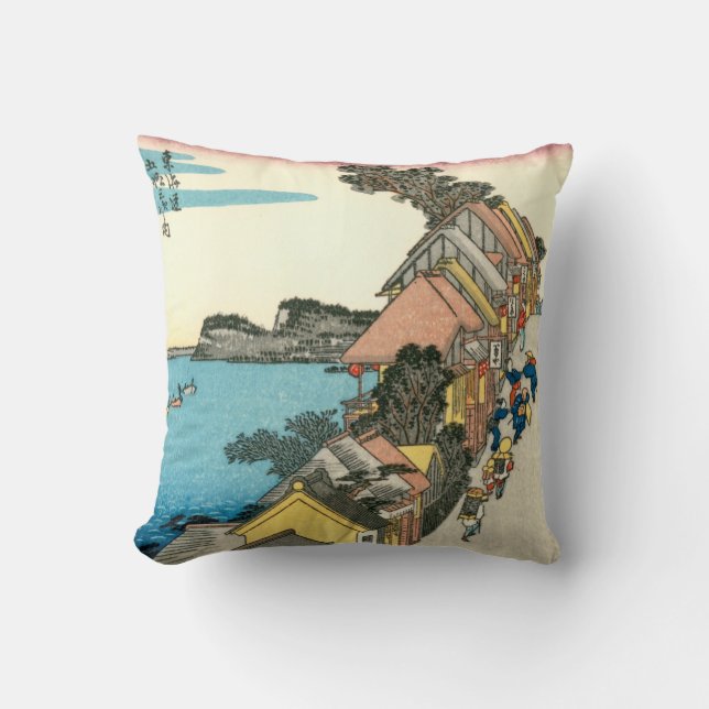 Coussin Kanagawa (Recto)