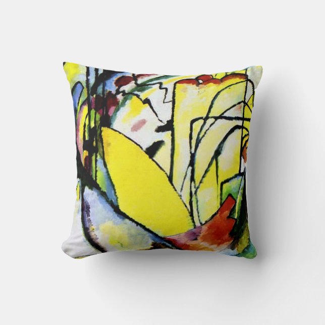 Coussin Kandinsky - Improvisation 10 (Recto)