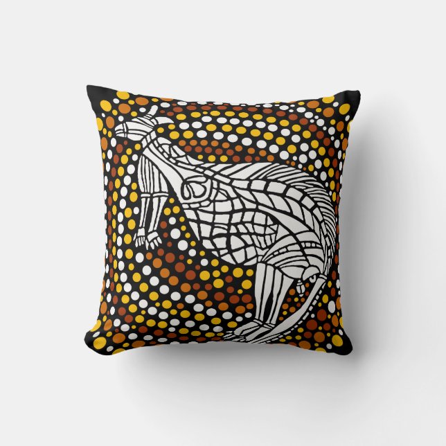 Coussin Kangaroo Dreamtime (Recto)