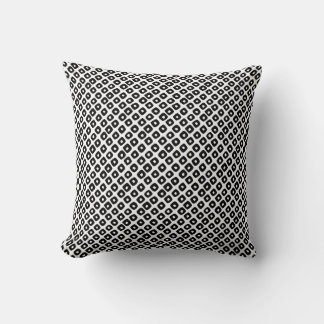 Coussin Kanoko [black] - Japanese Traditional Pattern