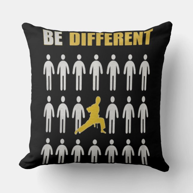 Coussin Karate Master Be Different Custom Gift (Recto)