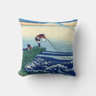 Coussin Katsushika Hokusai - Kajikazawa dans la province d