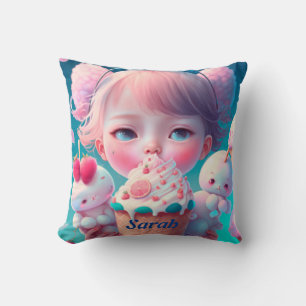 Coussin Kawaii lance l'oreiller