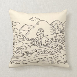 Coussin Kayak Aventure kaki de Trailpaca