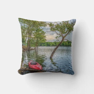 Coussin Kayak Flottant Sur Le Lac Table Rock