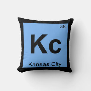 Coussin Kc - Kansas City Chimie Symbole du tableau périodi