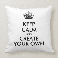 Keep Calm and Carry On Create Your Own Black