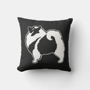 Coussin Keeshond Graphics - Cute Original Chig Art