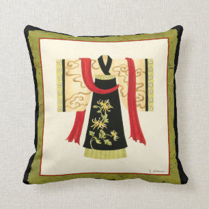Coussin Kimono japonais traditionnel avec l'impression