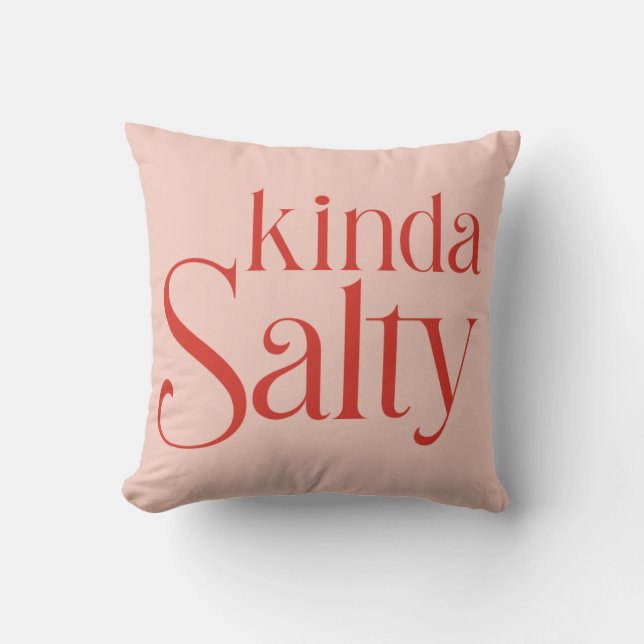 Coussin Kinda Salty (Recto)