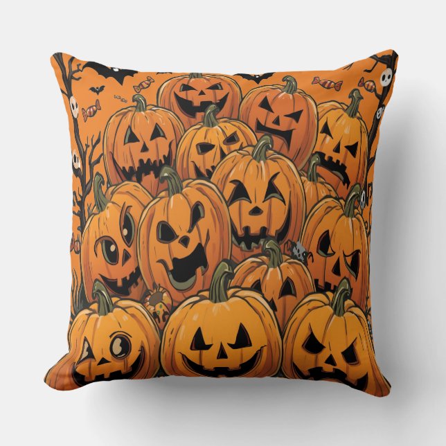Coussin Kine de Halloween (Recto)