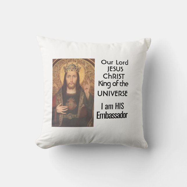 Coussin King of  the Universe (Recto)
