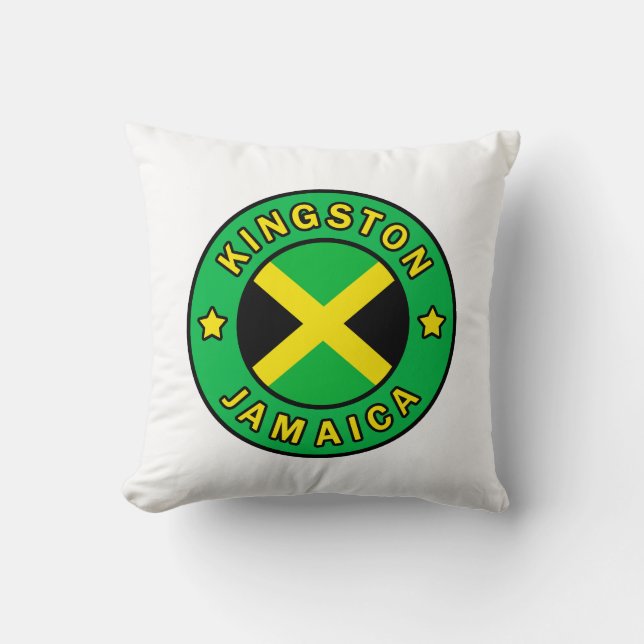 Coussin Kingston Jamaïque (Recto)