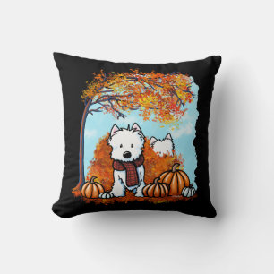 Coussin KiniArt Automne Westies